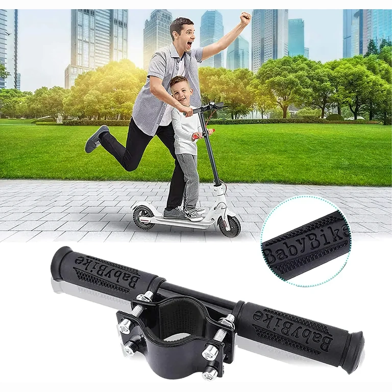 Extra stuur voor comfort en veiligheid tijdens rit