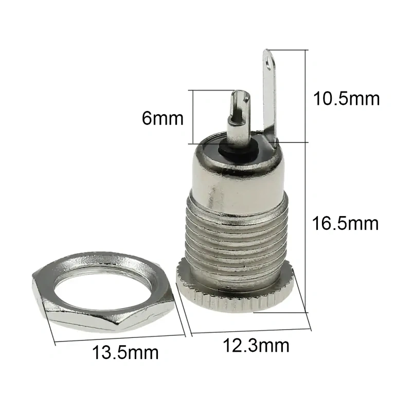 DC-moederadapter voor het aansluiten van kabel op diverse apparaten