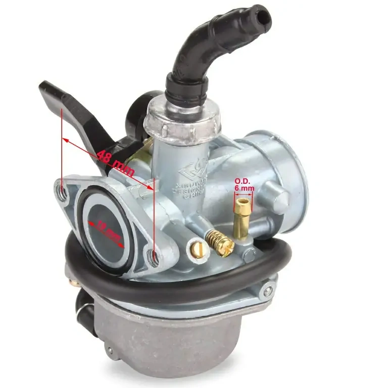 Complete set met carburateur en luchtfilter voor 90cc motoren