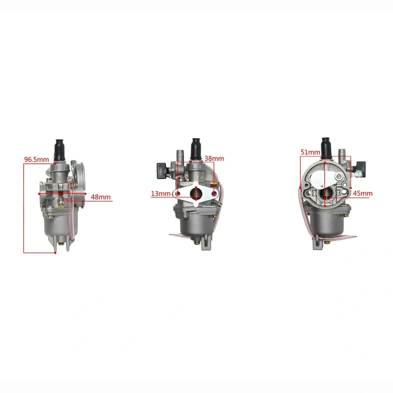 Carburateur voor kleine 2-takt motoren 49cc–50cc