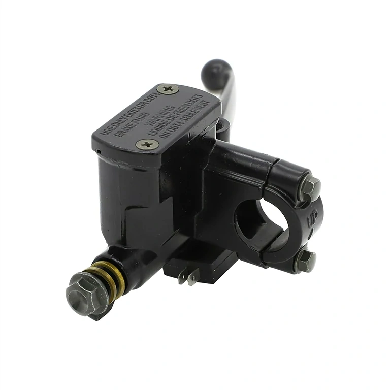 Hydraulische rechter remhendel motor Hydraulische remhendel en pomp rechts voor motor of scooter