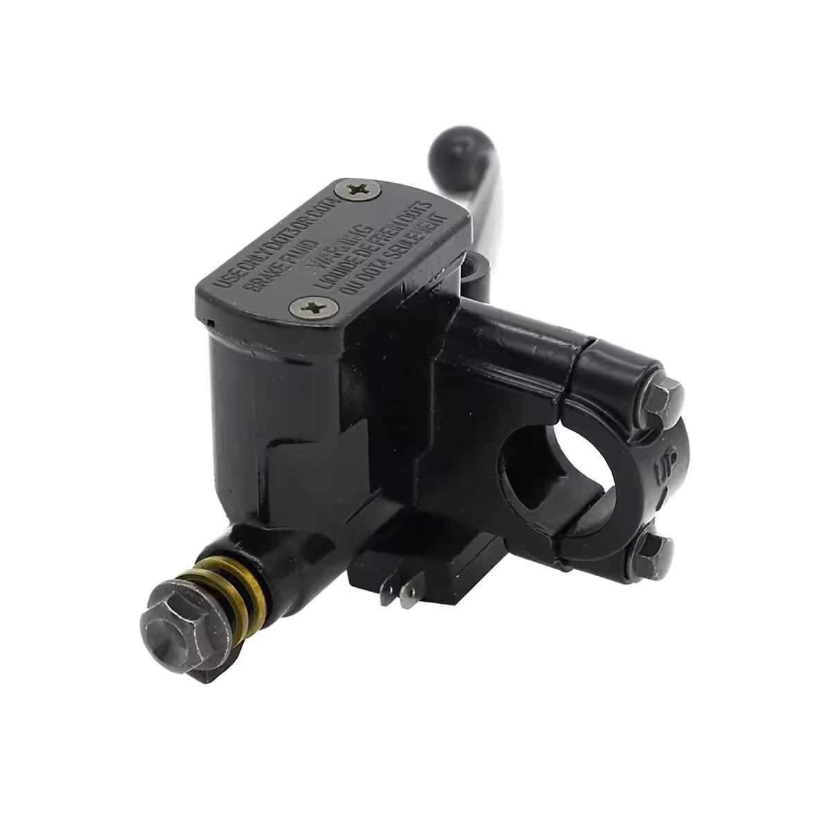 Hydraulische remhendel en pomp rechts voor motor of scooter