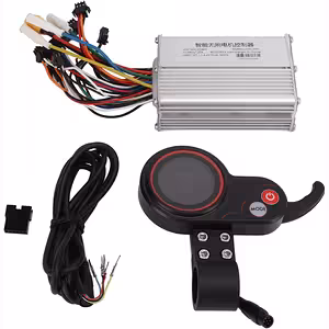 Controller + display kit met gashendel voor elektrische scooter 48V (500W – 1000W)