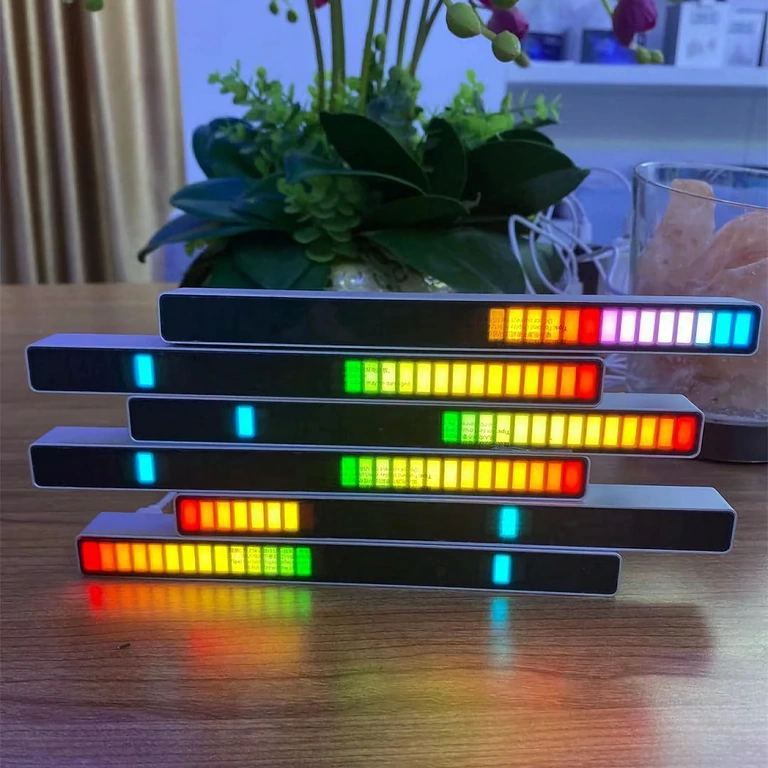 RGB LED-bar voor interieurdecoratie met lichtmodi afhankelijk van geluid