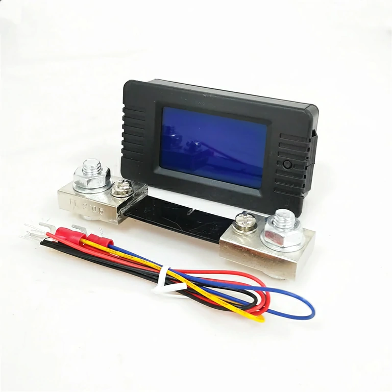 Zonne-energieteller met LCD-display en achtergrondverlichting