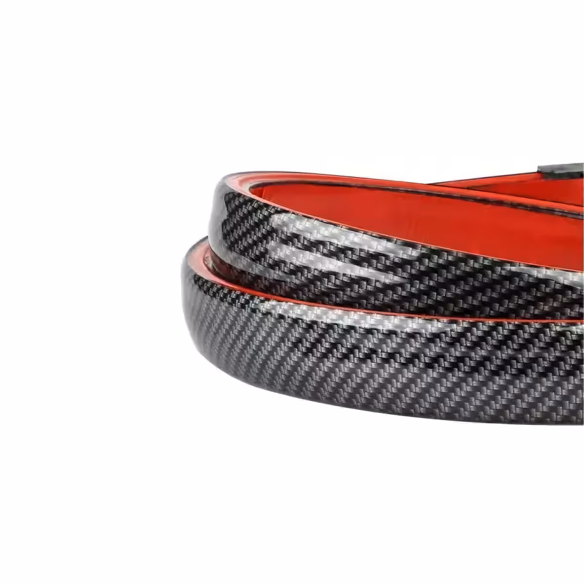 Carbon-look spoiler met LED-strip voor remlicht