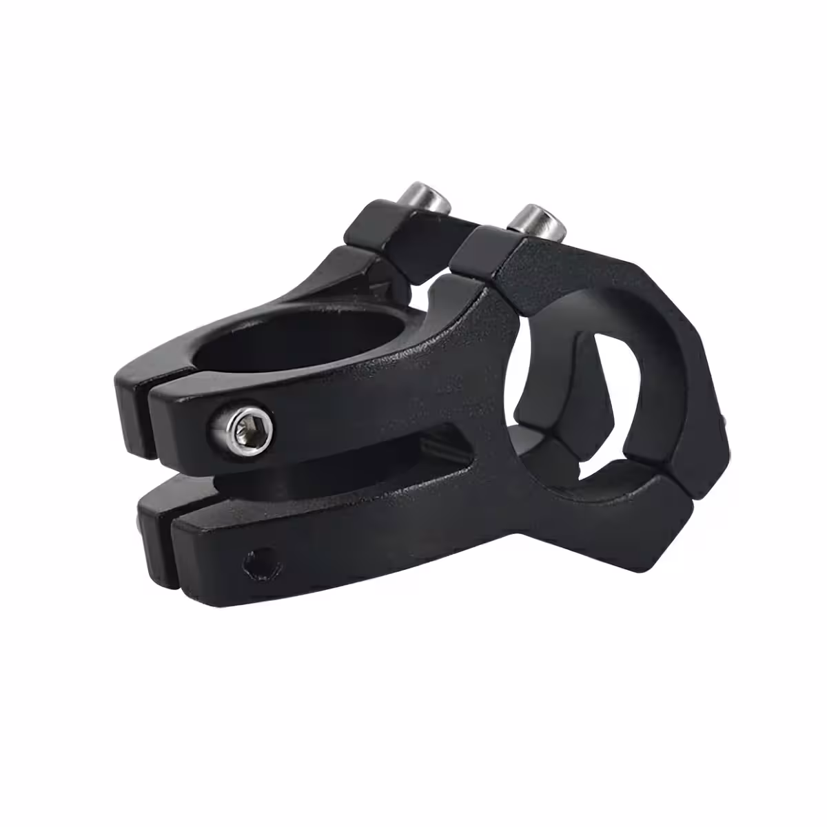 Sportieve korte MTB stuurpen, 31,8 mm, zwart, licht en sterk aluminium