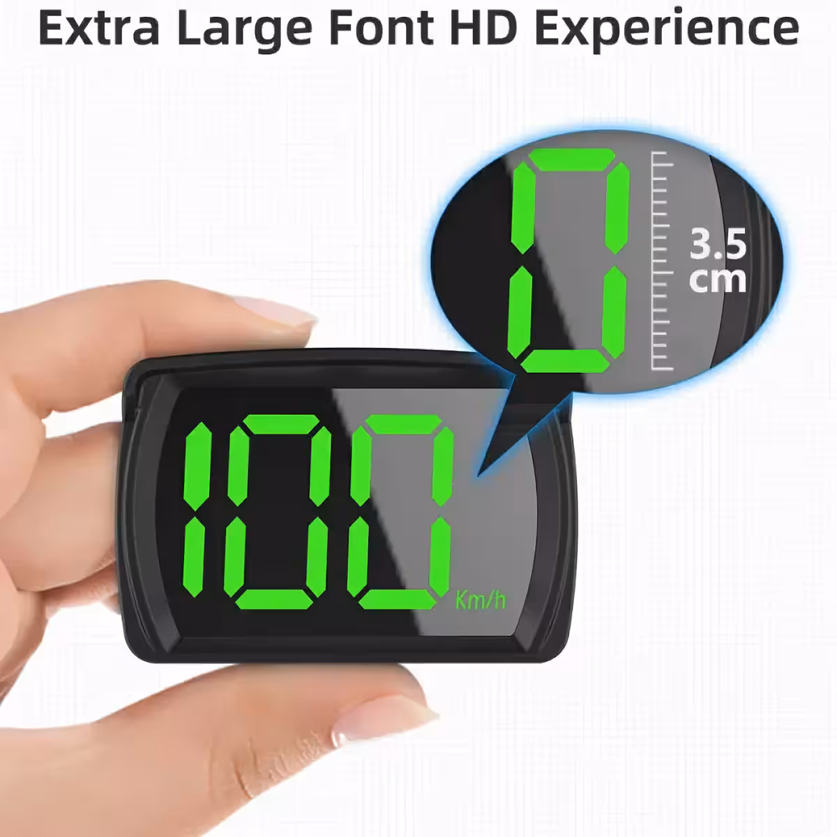 Universeel GPS-display voor voertuig snelheid