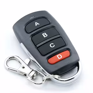 Extra 433MHz afstandsbediening voor 4-kanaals relais – code 1527/2262, 50m afstand