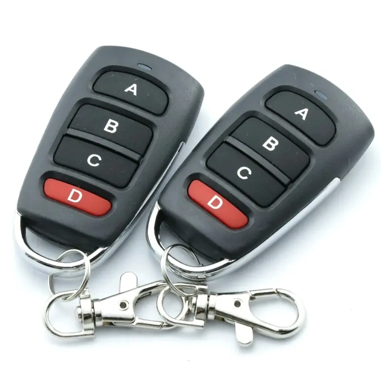 Radio afstandsbediening met 4 knoppen voor draadloze besturingssystemen