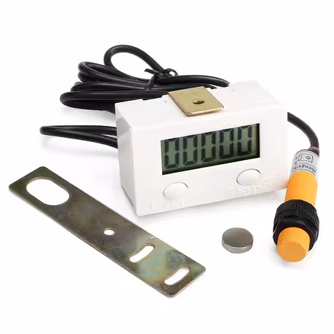 Digitale puls teller ZX-5DK met magneetsensor