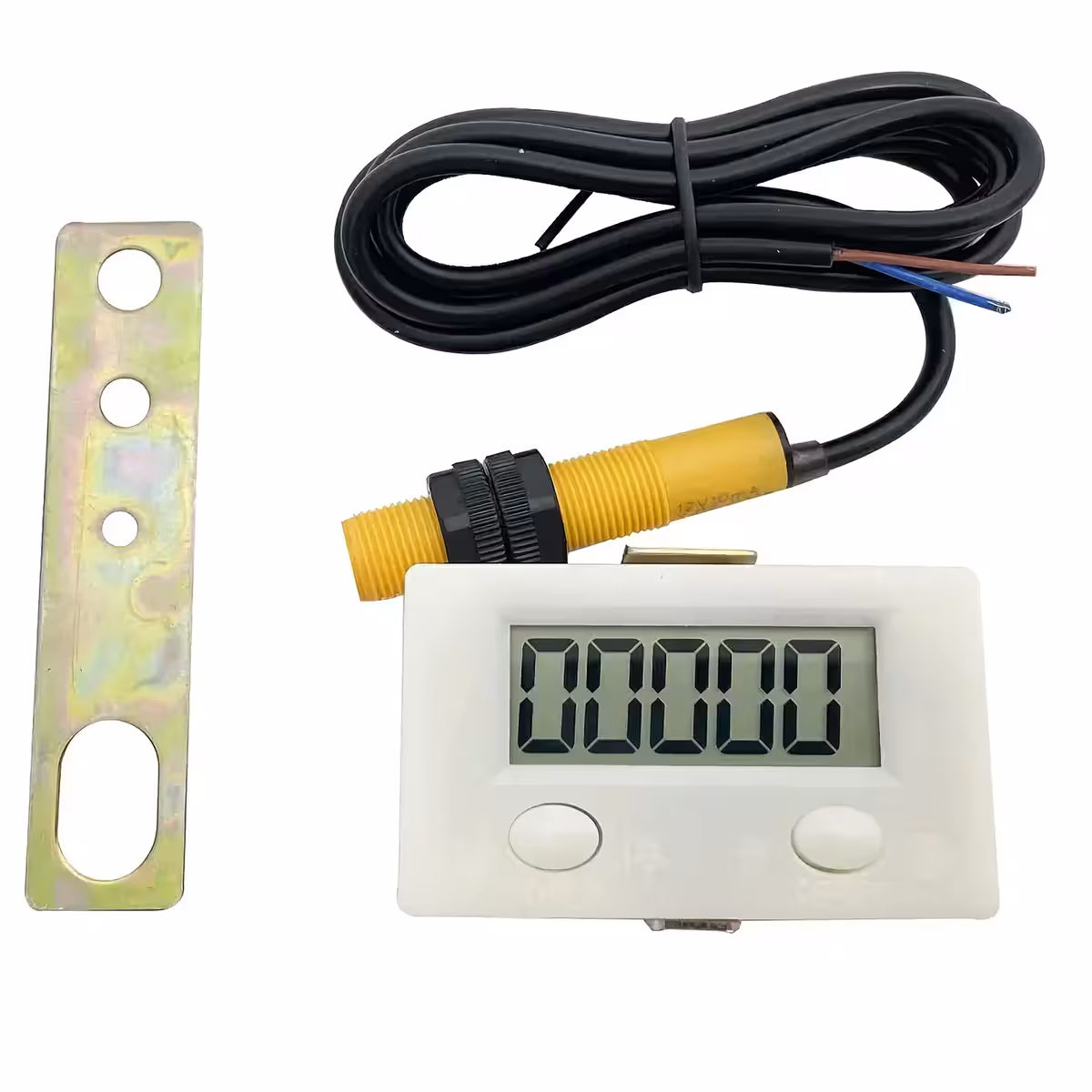 ZX-5DK pulsteller met magnetische sensor en eigen batterij