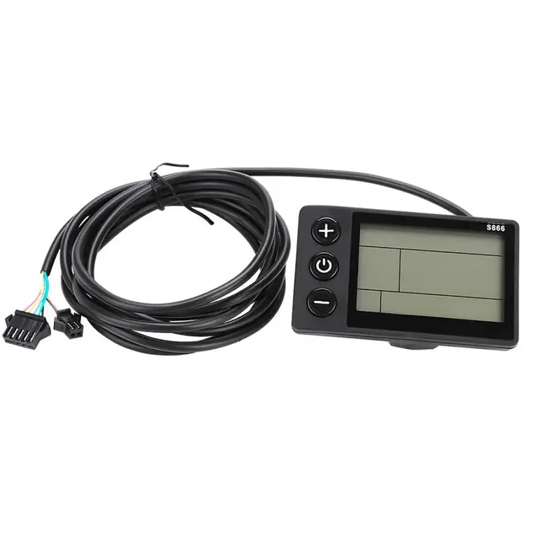 Borstel loze motorcontroller met S866-display Brushless motorcontroller met S866 display voor e-bike en scooter