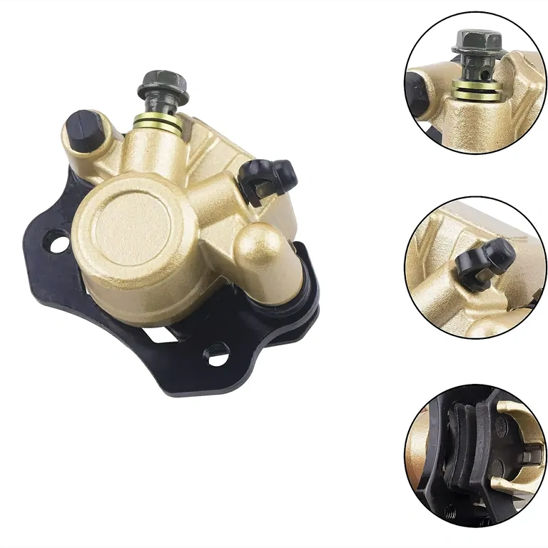 Gouden voorremklauw universeel voor ATV Universele ATV voorremschijf compatibel met Loncin, TaoTao, Bashan