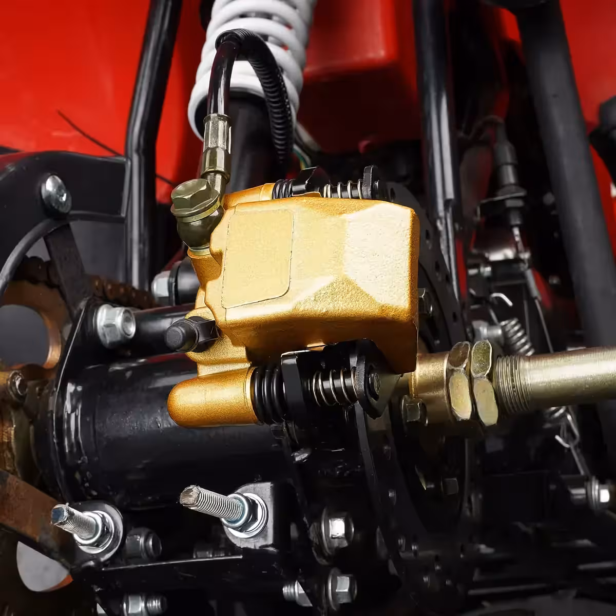 Robuuste ATV remklauw met slijtvastheid en constante prestaties