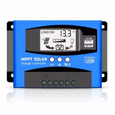 Zonnepaneel MPPT controller 100A – voor zonnepanelen 12V/24V