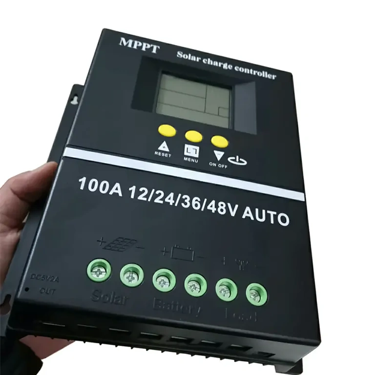 MPPT 100A controller voor alle soorten zonnebatterijen