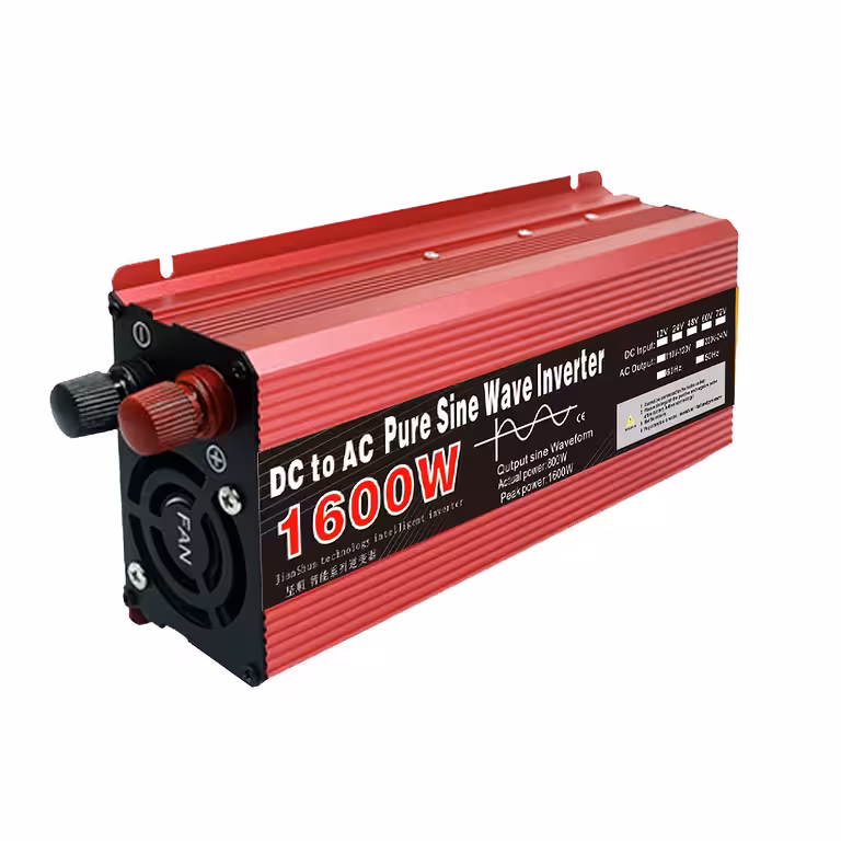 1600W pure sinus inverter 12V naar 220V – continue vermogen 800W