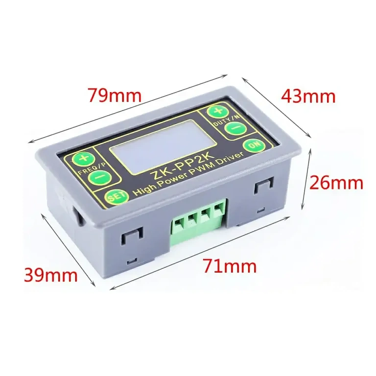 Dubbele PWM- en PULSE-module voor precieze signaalregeling in elektronica