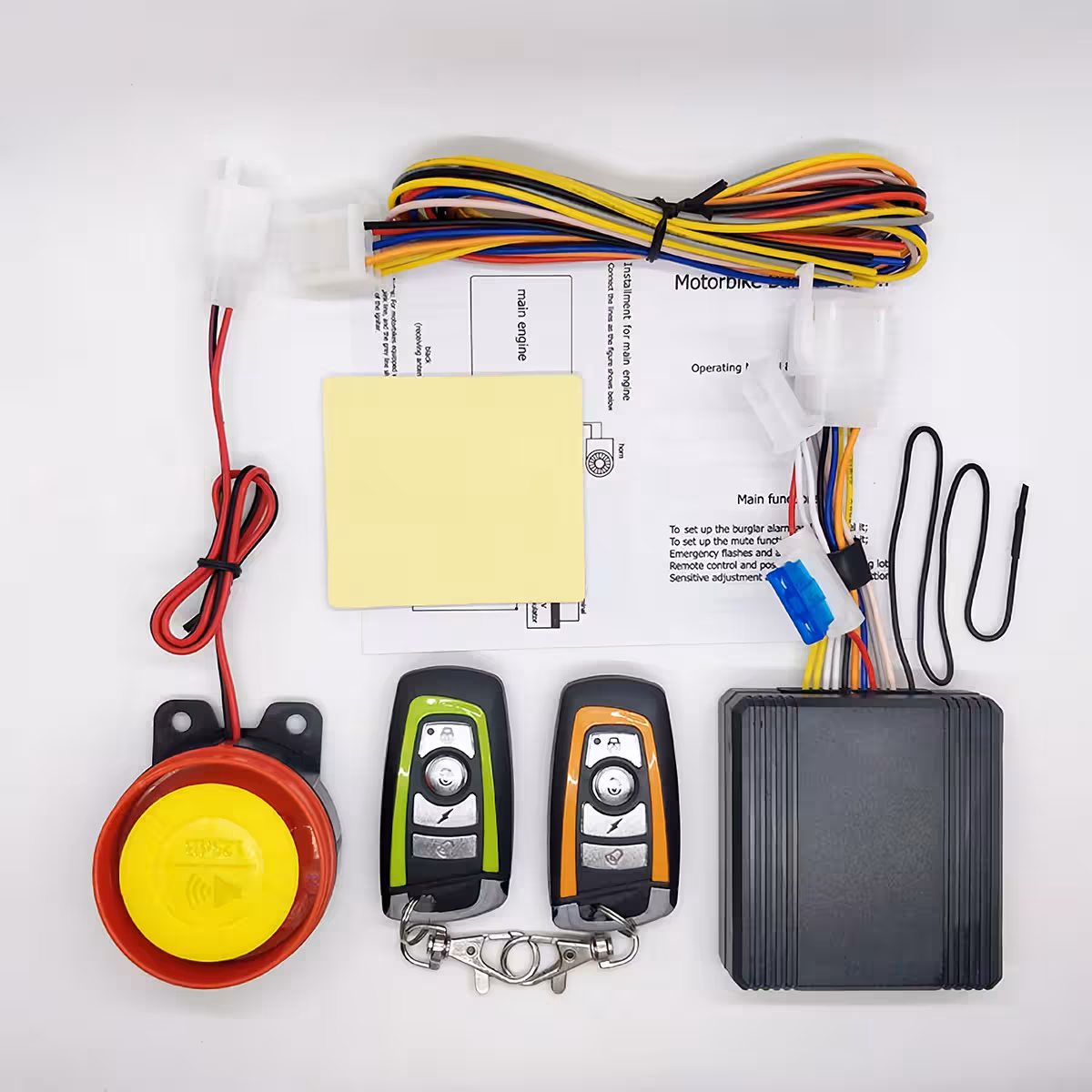 Compleet anti-diefstal kit voor ATV en motorfiets