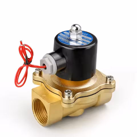 220V ¾ inch water/lucht solenoïde normaal gesloten – irrigatie- en verwarmingssystemen