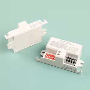 360° microgolf bewegingssensor voor plafond – automatische schakelaar 220V, wit