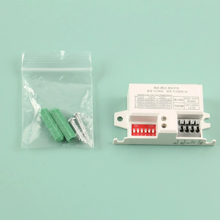 Montage-accessoires inbegrepen voor microgolf bewegingssensor