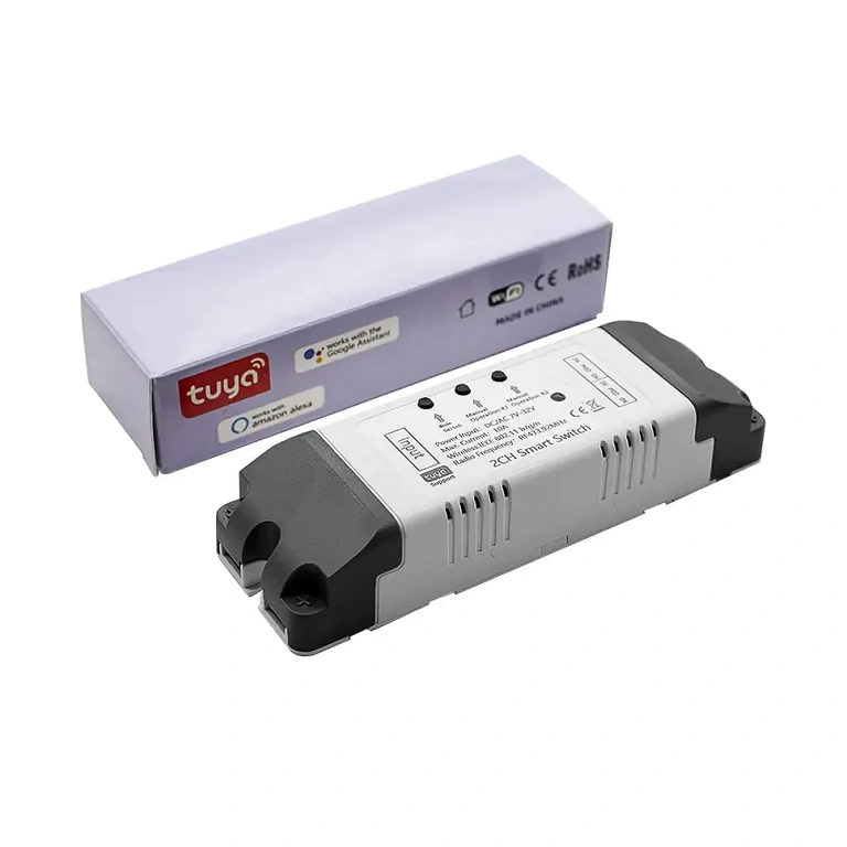 Relaismodule bedienbaar met RF-afstandsbediening 433,92 MHz