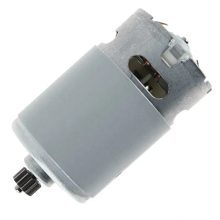 RS550-motor – close-up Detailweergave van elektrische RS550 motor voor boormachine