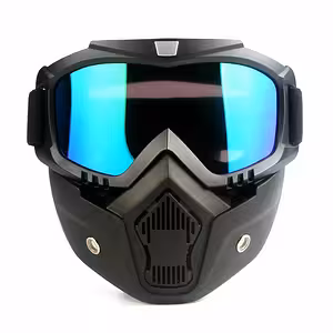 Full face beschermbril met masker – airsoft, motor, ATV, extreme sporten