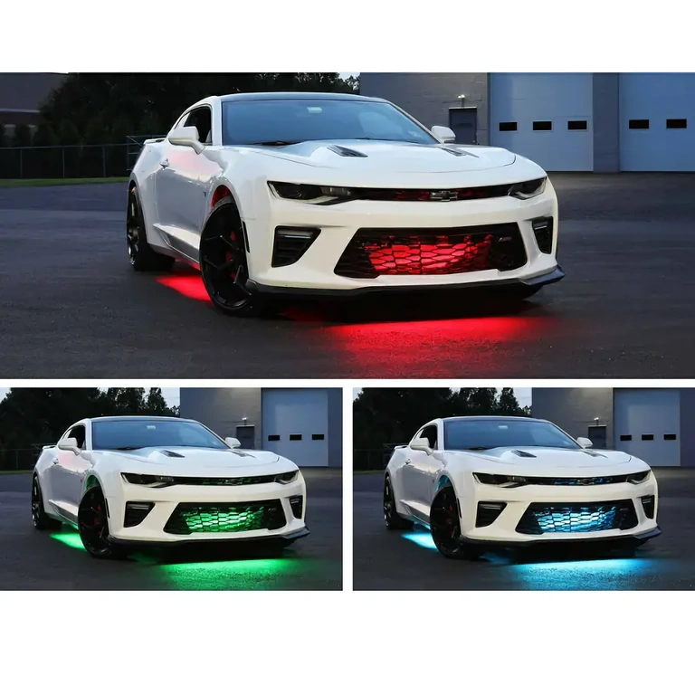 LED-onderverlichting voor auto – nachtverlichting LED-lichten onder auto voor nachtelijk visueel effect