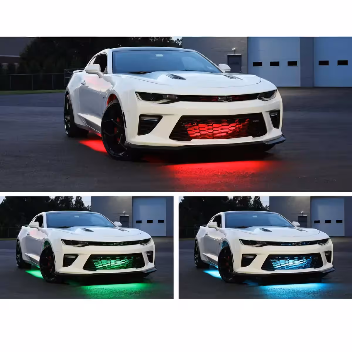 LED-lichten onder auto voor nachtelijk visueel effect