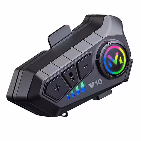 Bluetooth 5.3 intercom voor motorhelm – 1000mAh batterij, lange autonomie