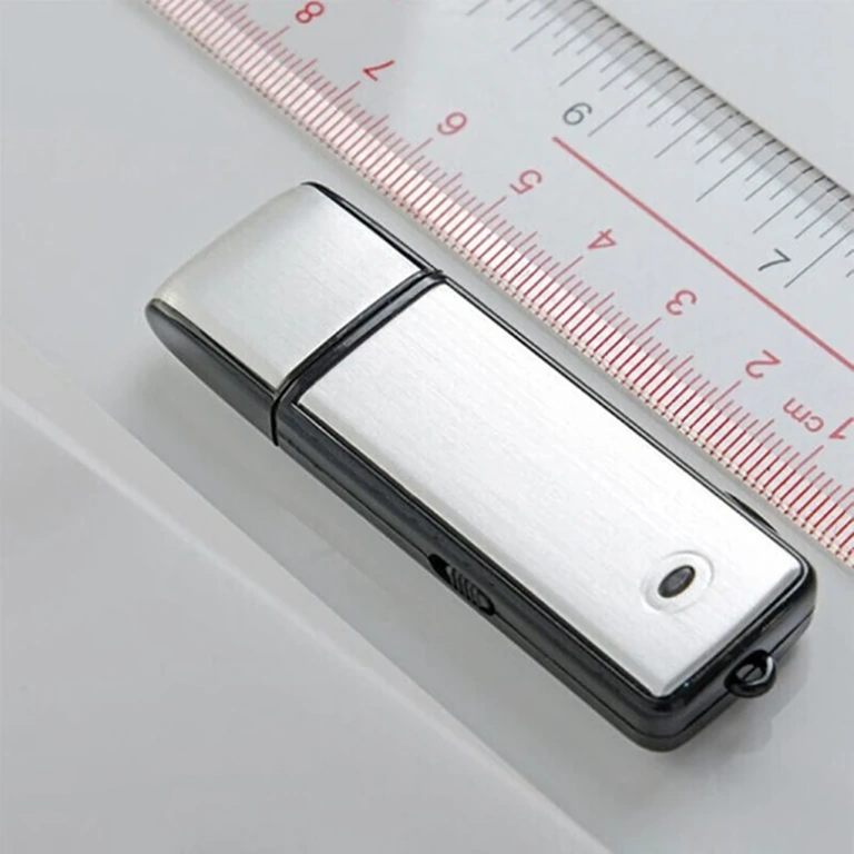 Discrete USB-stick met onzichtbare LED-indicator voor opname