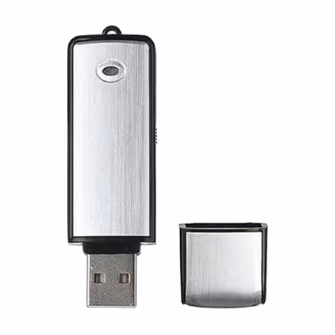 16GB USB stick / digitale audio recorder – gevoelig microfoon, oplaadbare batterij, 160 uur opname