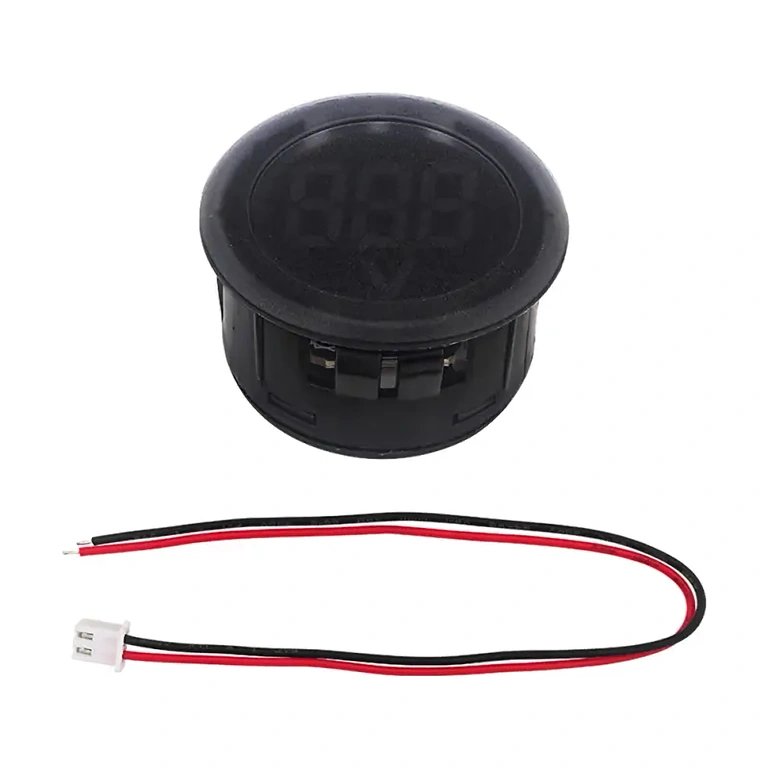 Digitale voltmeter met robuuste ABS-behuizing