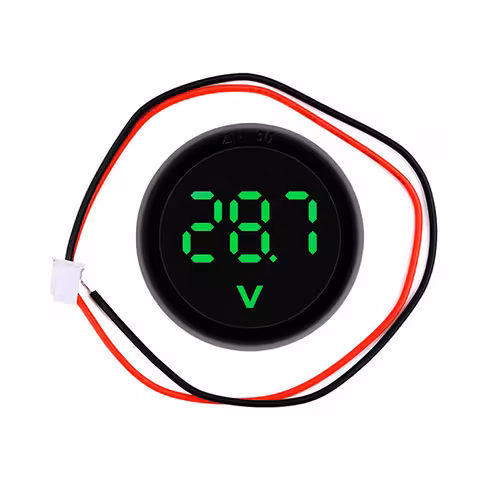 Digitale voltmeter 12V voor autobatterijen – nauwkeurige DC meting 4–100V