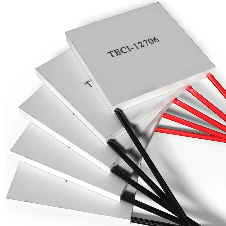 Thermo-elektrische module met Peltier-cellen voor koeling en verwarming