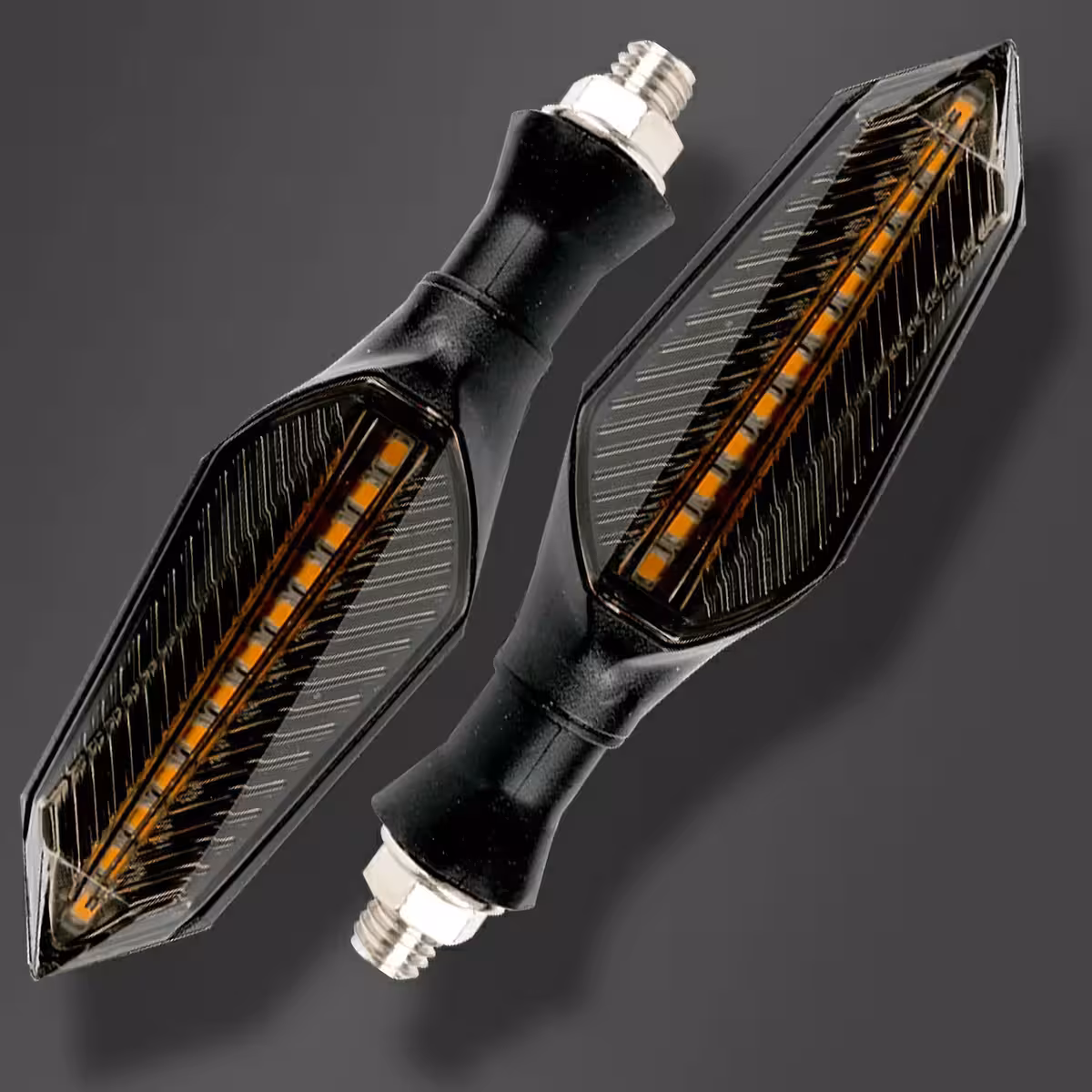 Set knipperlichten voor elektrische scooters met continu stroompatroon