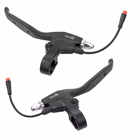 Aluminium remhendel set voor elektrische scooter en fiets – links + rechts