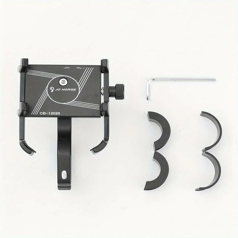 Schokbestendige telefoonhouder voor elektrische step Telefoonhouder met demping voor elektrische scooters en fietsen