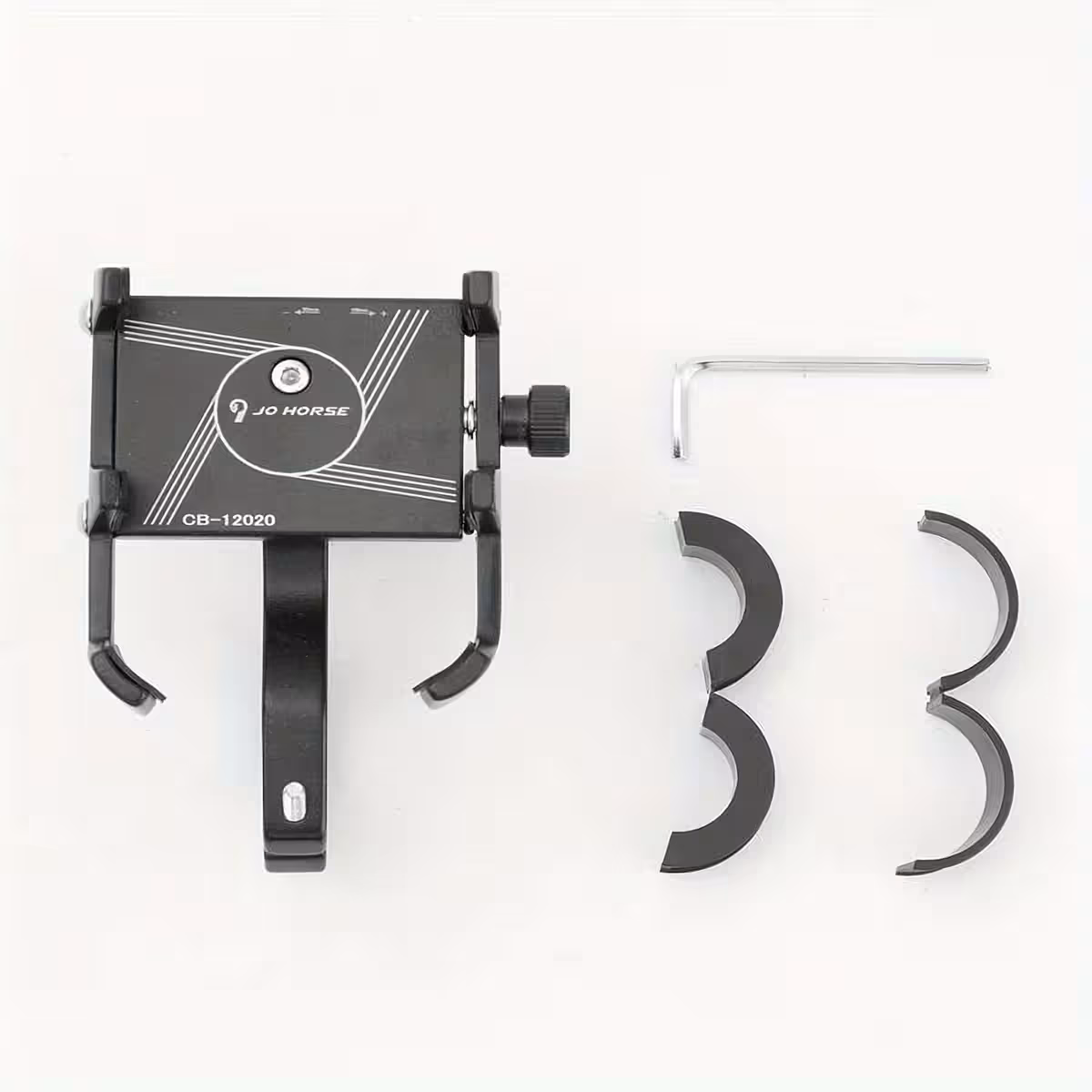 Telefoonhouder met demping voor elektrische scooters en fietsen