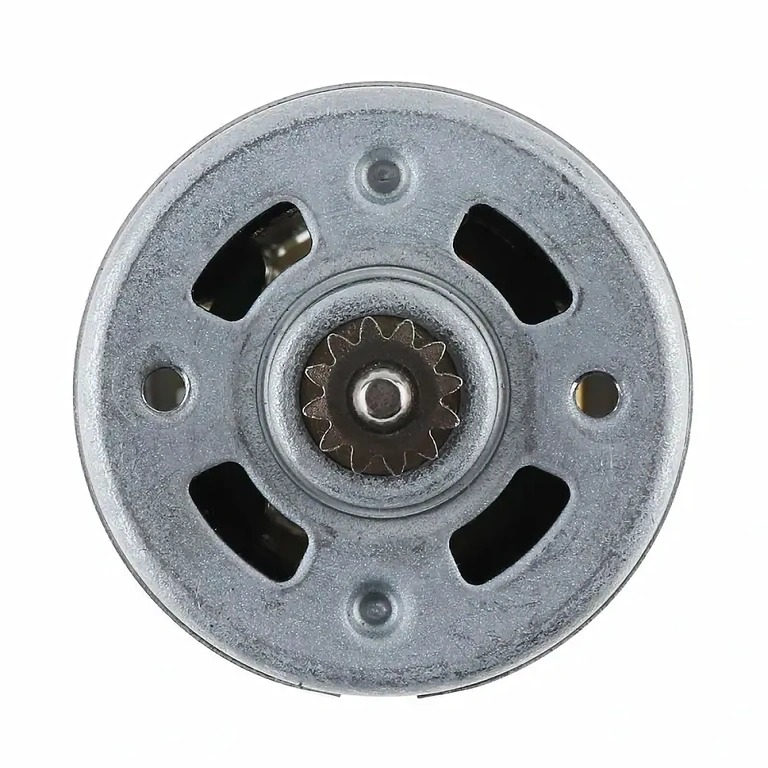 DC-motor met metalen 12-tands pinion voor RC- en DIY-toepassingen