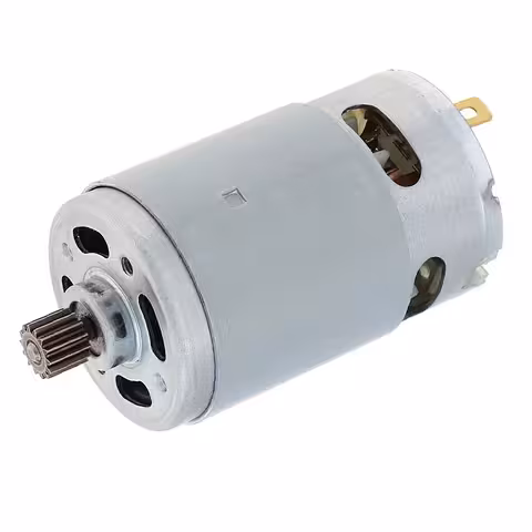 DC motor RS-550VC 9V–12V 12 tanden – ideaal voor boormachines, schroevendraaiers, RC en DIY-projecten