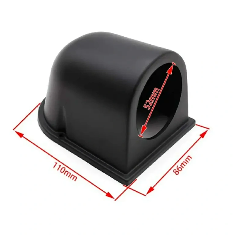 Boostmeter met montagebeugel Boost-meter met meegeleverd montagesteun, eenvoudig te installeren