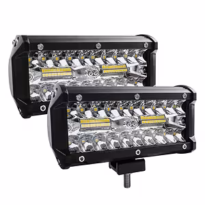 Set van 2 LED BAR auto spots 240W – 24.000LM, 12V/24V voor tractor, vrachtwagen, ATV, offroad