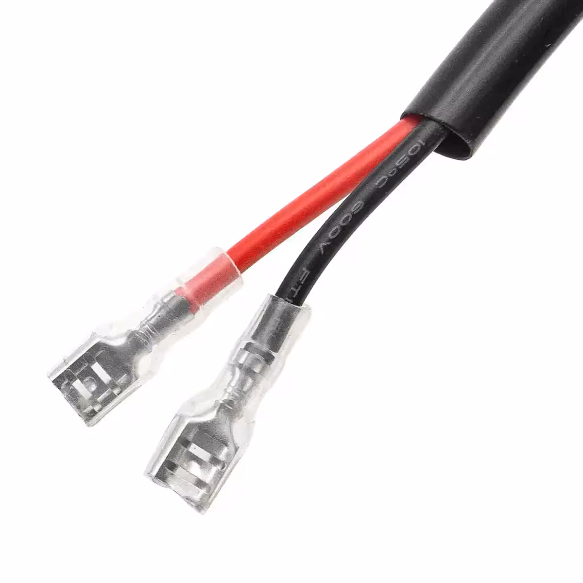 Bedrading compatibel met LED-projectoren tot 300W, met relais en zekering