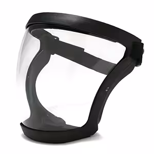Gezichtsbeschermingsmasker met transparant vizier en PM2.5 stoffilter – ideaal voor motormaaiers, schilderwerk, boomspuiten