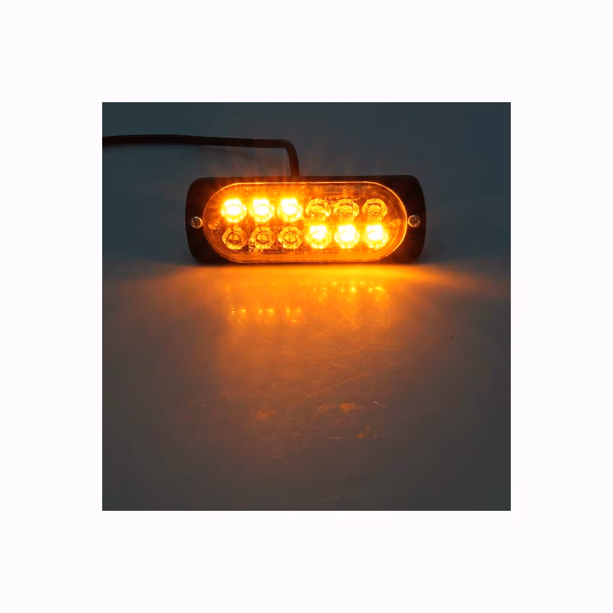 Gele stroboscoop met 18 werkmodi voor verschillende soorten voertuigen