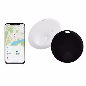 GPS tracker & lokalisator voor auto, kinderen, sleutels, dieren – compatibel met iPhone (Find My, AirTag)
